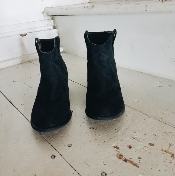 Black Ankle Bootie - Picture 3 of 5